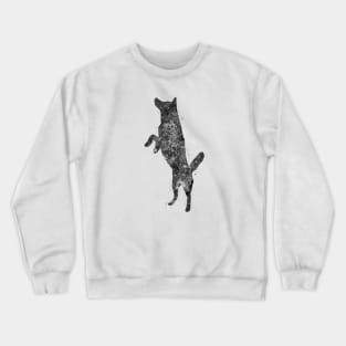 Siberian Husky black and white Crewneck Sweatshirt